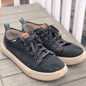 Toms Men’s TRVL Lite Low Black Canvas Lifestyle Trainers-Style # 10012532